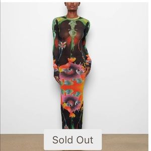 SKIMS mesh dress. Size Medium